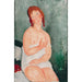 Reproductie van het schilderij Jong meisje in overhemd 1918 - Amedeo Modigliani