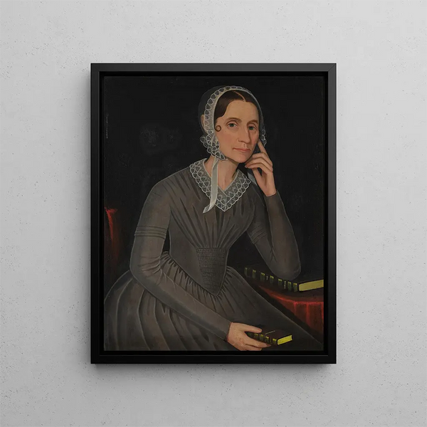 Catherine De Cantillon Stoutenburgh - Ammi Phillips — framed artwork on a wall