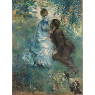 Amoureux - Pierre-Auguste Renoir | Reproduction Tableau Décoration murale affiche copie