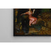 Reproductie van het schilderij An der Quelle (Lauschende Nymphe) - Franz von Stuck