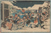 Capture de Moronao dans de sneeuw - Andō Hiroshige — weergave van het kunstwerk