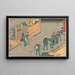 Goyu - Andō Hiroshige — ingelijst kunstwerk aan de muur