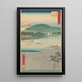 Hiratsuka - Andō Hiroshige — ingelijst kunstwerk aan de muur