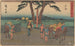Ishibe - Andō Hiroshige — weergave van het kunstwerk