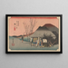 Maruko, beroemde thee winkel Meibutsu Cha Mise - Andō Hiroshige — ingelijst kunstwerk aan de muur