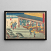 Narumi - Andō Hiroshige — ingelijst kunstwerk aan de muur