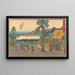 Numazu - Andō Hiroshige — ingelijst kunstwerk aan de muur