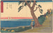 Shirasuka - Andō Hiroshige — weergave van het kunstwerk