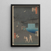 Reproductie van het schilderij Berg Aoi buiten de Tigpoort Toranomon Aoizaka - Andō Hiroshige