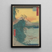 Yui - Andō Hiroshige — ingelijst kunstwerk aan de muur