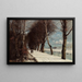 Landschap met wandelaars - Anders Andersen-Lundby — ingelijst kunstwerk aan de muur