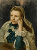 Vrouw onbekend - Anders Bergius — weergave van het kunstwerk