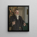 Een toast in de samenleving Idun - Anders Zorn — ingelijst kunstwerk aan de muur