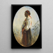 Een jonge boerin - Anders Zorn — ingelijst kunstwerk aan de muur