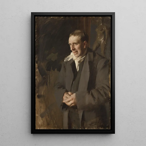 Coquelin Cadet - Anders Zorn — ingelijst kunstwerk aan de muur
