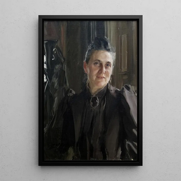 Fanny Thiel née Stiebel - Anders Zorn — ingelijst kunstwerk aan de muur