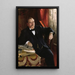 Reproductie van het schilderij Grover Cleveland - Anders Zorn