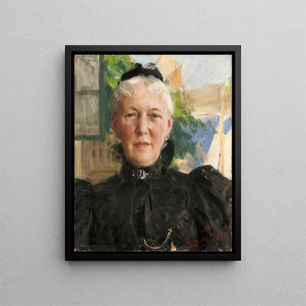 Göthilda Fürstenberg - Anders Zorn — ingelijst kunstwerk aan de muur