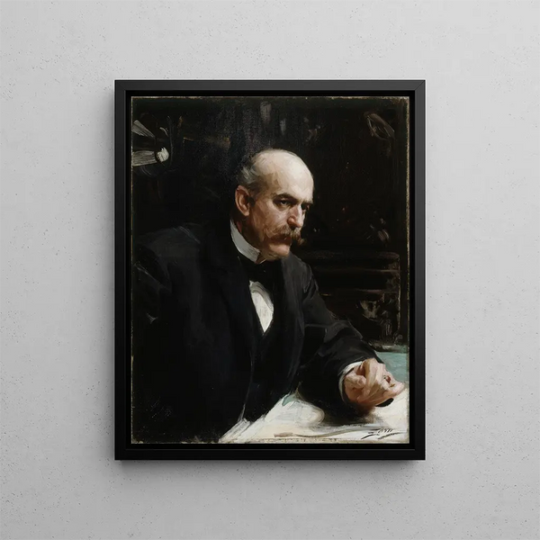 Halsey Cooley Ives - Anders Zorn — ingelijst kunstwerk aan de muur