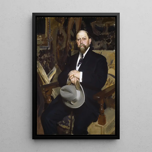 Hugo Reisinger - Anders Zorn — ingelijst kunstwerk aan de muur