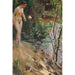 Reproductie van het schilderij Model aan de kust - Anders Zorn