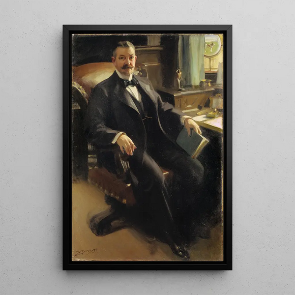 Reproductie van het schilderij M. Henry Clay Pierce - Anders Zorn