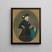 Portret van Mevrouw Nyström - Anders Zorn — ingelijst kunstwerk aan de muur