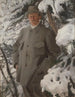 De schilder Bruno Liljefors - Anders Zorn — weergave van het kunstwerk