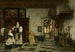 La Sacristie - André Joseph Minguet — weergave van het kunstwerk