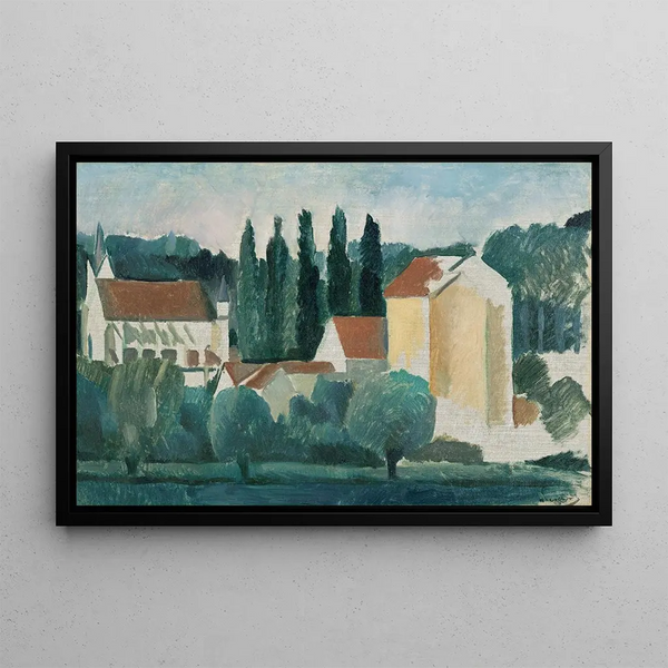 La Chapelle-sous-Crécy The Mill - André Derain — framed artwork on a wall