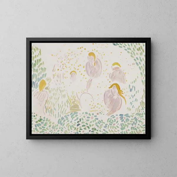 Les Naïades - André Derain — framed artwork on a wall