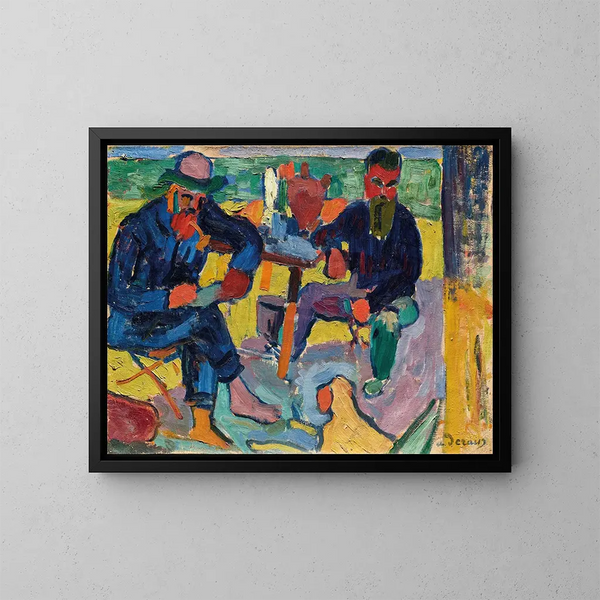 Matisse and Terrus - André Derain — framed artwork on a wall