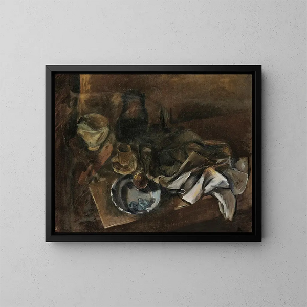 Table dressée - André Derain — framed artwork on a wall