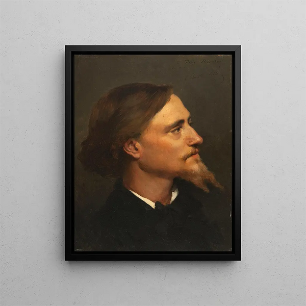 Joseph Félix Bouchor - André Gill — framed artwork on a wall
