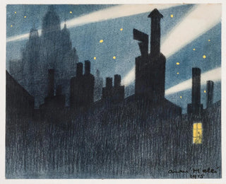 Andr Hell - Deux Zeppelins sur Paris.webp