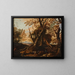Landschapschilderij - Andrea Locatelli — ingelijst kunstwerk aan de muur