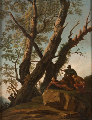 Andrea Locatelli - Landscape with Soldiers and Peasants.webp