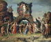 Le Parnasse - Andrea Mantegna — weergave van het kunstwerk