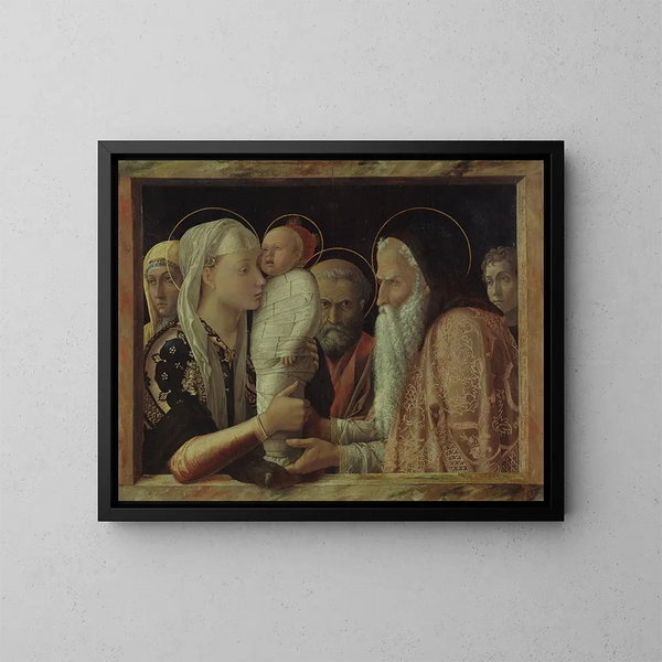 La Présentation - Andrea Mantegna — framed artwork on a wall