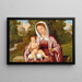 Madonna en kind - Andrea Previtali — ingelijst kunstwerk aan de muur