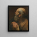 Saint André - Andrea Sacchi — framed artwork on a wall