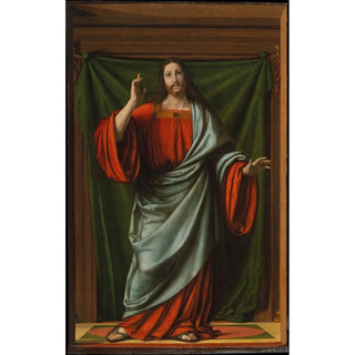 Andrea Solario - Christ Blessing.webp