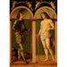 Reproductie van het schilderij Sint-Joris en Sint Sebastiaan - Andrea Solario