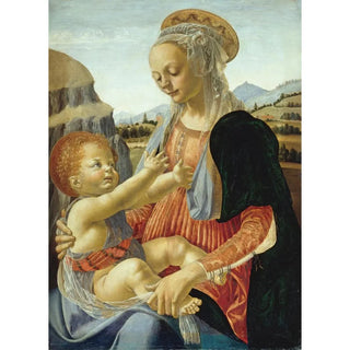 Andrea del Verrocchio - Virgin with the Seated Child.webp