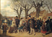 Wandel op de vestingwallen van Kopenhagen tijdens een feestdag in de lente - Andreas Herman Hunus — weergave van het kunstwerk