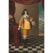 Reproductie van het schilderij van Frédéric III, 1609-1670, koning van Denemarken en Noorwegen - Andreas Magerstadt