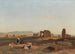 Een landschap in het zuiden met ruïnes, geiten en herders - Andreas Marko — weergave van het kunstwerk