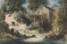 Een watermolen - Andrew Nicholl — weergave van het kunstwerk
