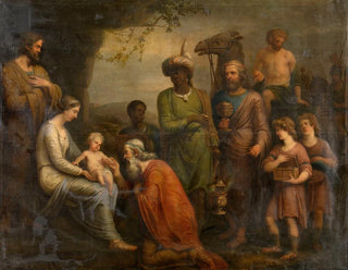 Andries Cornelis Lens - Adoration of the Magi.webp