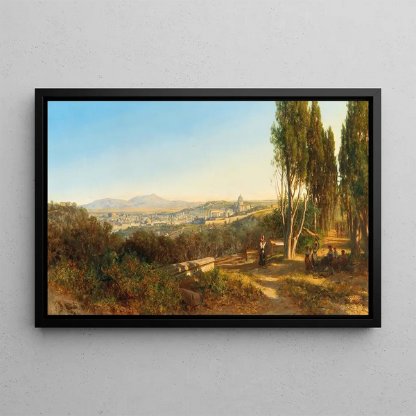 Andrs Mark - View Of Rome From Villa Madama.webp
